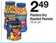 Safeway Planters dry roasted peanuts offer