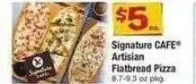 Safeway Signature cafe artisian flatbread pizza offer