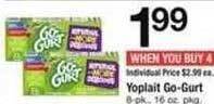 Safeway Yoplait go-gurt offer