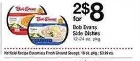 Safeway Bob evans side dishes offer