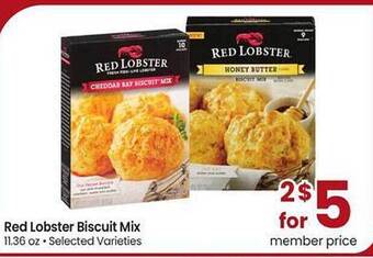 Safeway Red lobster biscuit mix offer