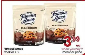 Safeway Famous amos cookies offer