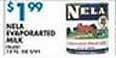Associated Nela evaporated milk offer
