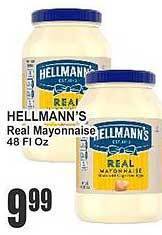 Key Food Hellmann's real mayonnaise offer