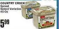 Key Food Country crock spread offer