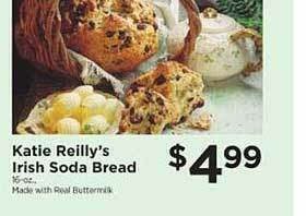 ShopRite Katie reilly's irish soda bread offer
