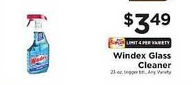 ShopRite Windex glass cleaner offer