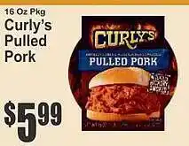 Super Fresh Curly's pulled pork offer