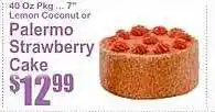 Super Fresh Palermo strawberry cake offer