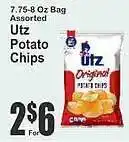 Super Fresh Utz potato chips offer