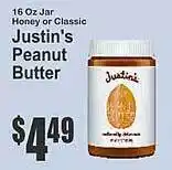 Super Fresh Justin's peanut butter offer