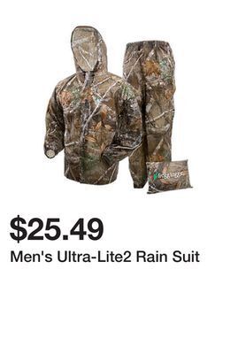 Tractor Supply Company Men's ultra-lite2 rain suit offer