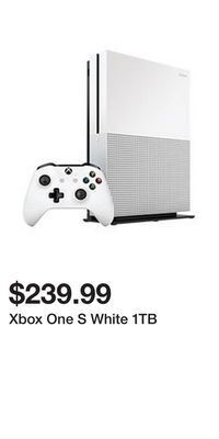 Game Stop Xbox one s white 1tb offer