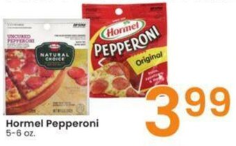 Albertsons Hormel Pepperoni 5-6 oz. offer