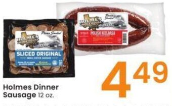 Albertsons Holmes Dinner Sausage 12 oz. offer