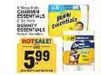 Food Lion Charmin essentials bounty essentials offer