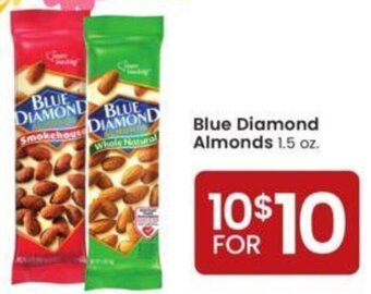 Albertsons Blue Diamond Almonds 1.5 oz. offer