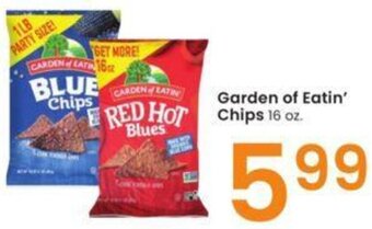 Albertsons Garden of Eatin' Chips 16 oz. offer