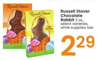 Albertsons Russell Stover Chocolate Rabbit offer