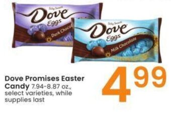 Albertsons Dove Promises Easter Candy offer