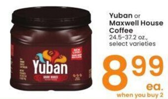 Albertsons Yuban or Maxwell House Coffee offer