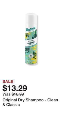 Ulta Beauty Original dry shampoo - clean & classic offer