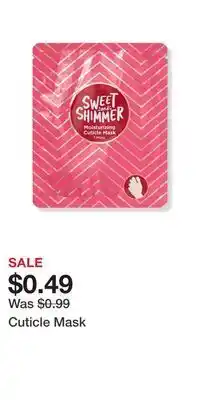 Ulta Beauty Cuticle mask offer