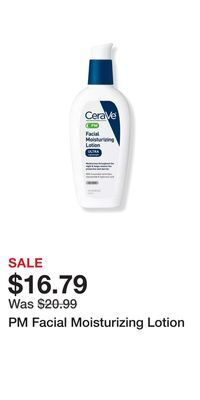 Ulta Beauty Pm facial moisturizing lotion offer
