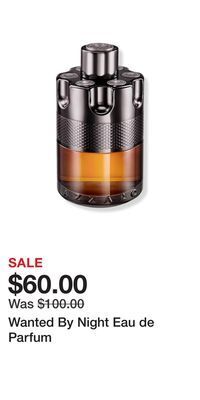 Ulta Beauty Wanted by night eau de parfum offer
