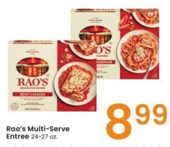 Albertsons Rao's Multi-Serve Entree 24-27 oz. offer
