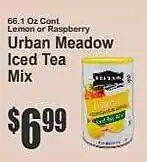The Food Emporium Urban meadow iced tea mix offer