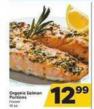 Weis Markets Organic salmon portions offer