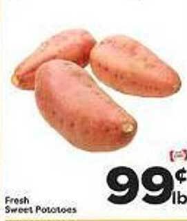 Weis Markets Fresh sweet potatoes offer