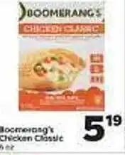 Weis Markets Boomerang's chicken classic offer