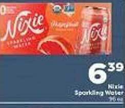 Weis Markets Nixie sparkling water offer