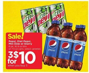Cub Foods Pepsi, diet pepsi, mtn dew or starry offer