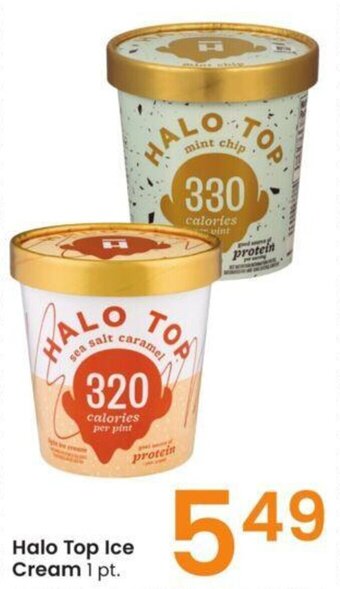 Albertsons Halo Top Ice Cream 1 pt. offer