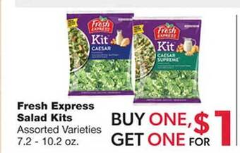 Forest Hills Food Fresh express salad kits offer