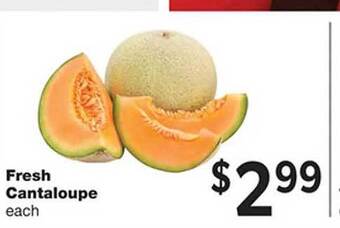 Forest Hills Food Fresh cantaloupe offer