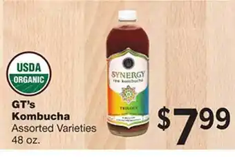 Forest Hills Food Gt's kombucha offer