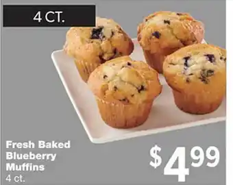 Forest Hills Food Fresh baked blueberry muffins offer