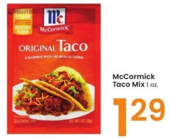 Albertsons McCormick Taco Mix 1 oz offer