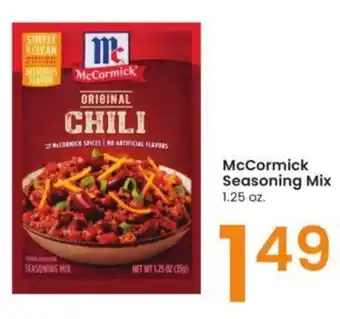 Albertsons McCormick Seasoning Mix 1.25 oz offer