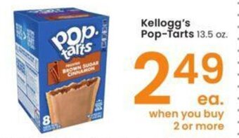Albertsons Kellogg's Pop Tarts 13.5 oz offer