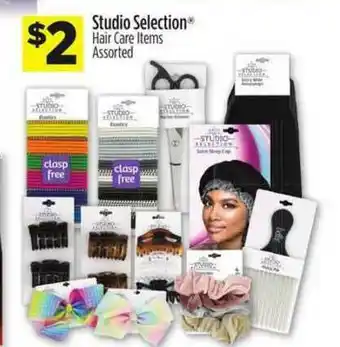 Dollar General Studio Selection Hair Care Items Assorted offer