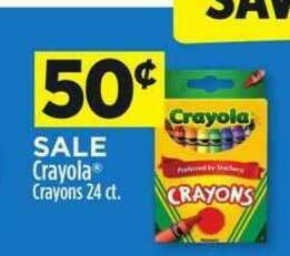 Dollar General Crayola Crayons offer