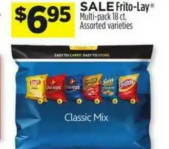 Dollar General Frito-lay Multi-pack Assorted Varieties offer
