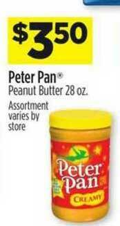 Dollar General Peter Pan Peanut Butter offer