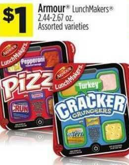 Dollar General Armour Lunchmakers Assorted Varieties offer