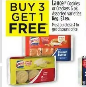 Dollar General Lance Cookies Or Crackers Assorted Varieties offer